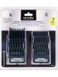 Andis Master® Premium Metal Clip Comb Set - 7 stk.